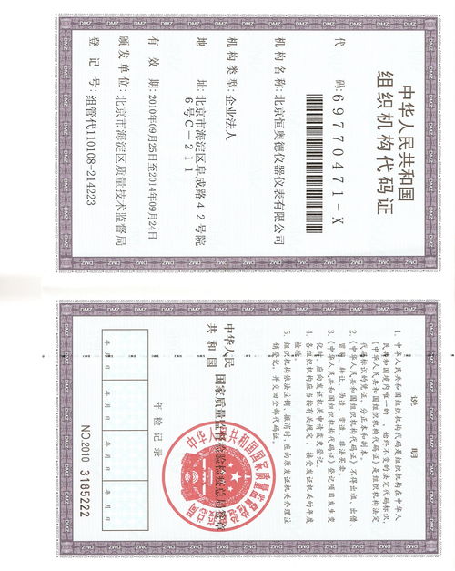 信息系統(tǒng)集成服務的組織結(jié)構(gòu)代碼證管理解析