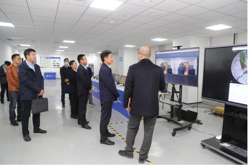 深化集成創新，賦能數字河南 呂國范調研嵩山實驗室與鄭州中科微電子院